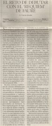 Crítica Requiem Faure